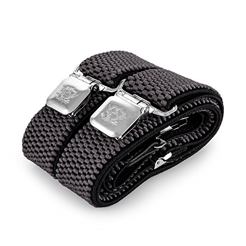 Decalen Bretelle Uomo Eleganti Extra Forte Clip