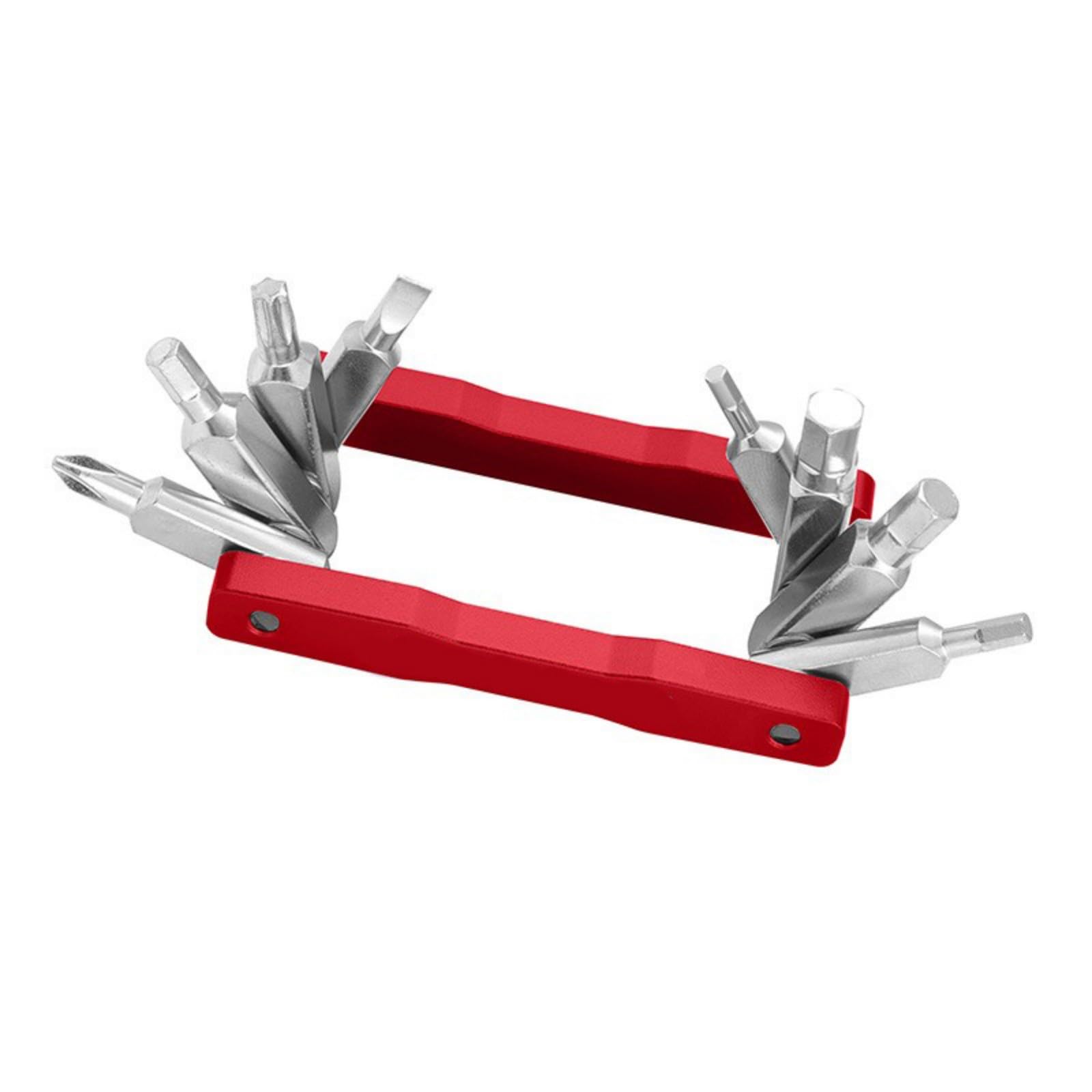 Color Portable Folding Repair with Wrenches Screwdrivers for Cycling Maintenance Portable Folding