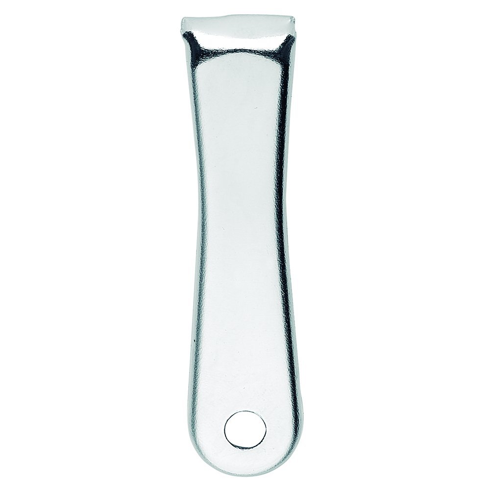 Boj Olaneta 00550302 Nickel-Plated Pressing Bottle Opener in Blister, Silver