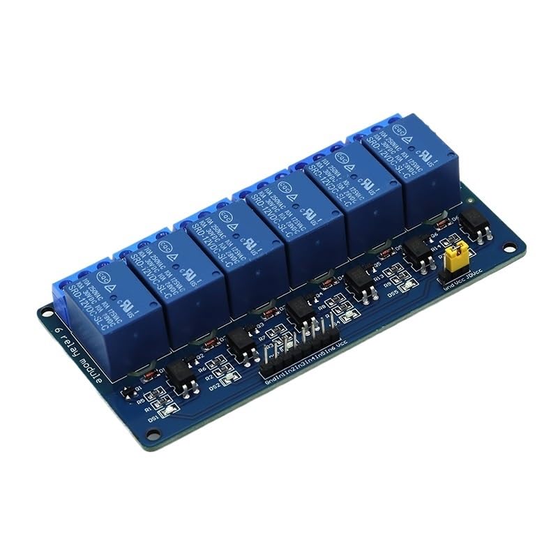 Module de relais 12V Javino 6 canaux carte relais optocoupleur Arduino