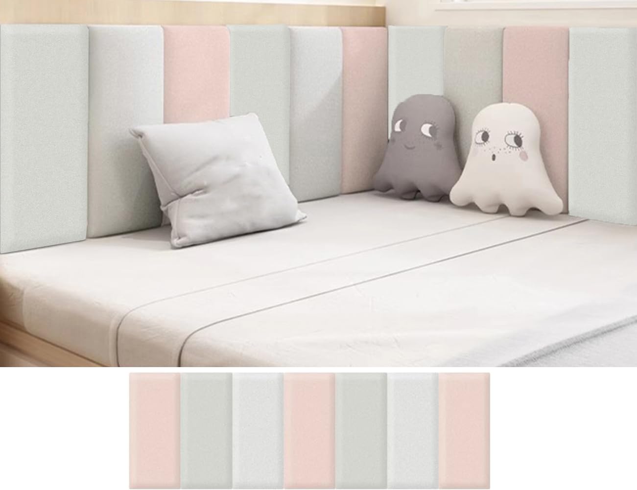 HEFJIAYCIQ Cabeceros De Pared Para Niu00f1os, Autoadhesivo 3D