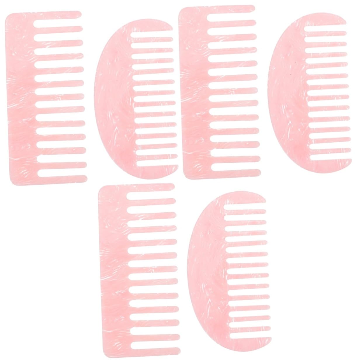 FOMIYES 3 Set Di Pettini Laterali Per Francesi Pettini Per in Acetato Strumenti Per Parrucchieri Pettine Di Piccole Dimensioni Per Bagnati 2 Pezzi * 3