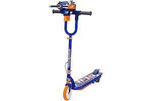 NERF Electric Scooter: Blast Darts Up to 60 Feet with Built-In NERF Blaster!