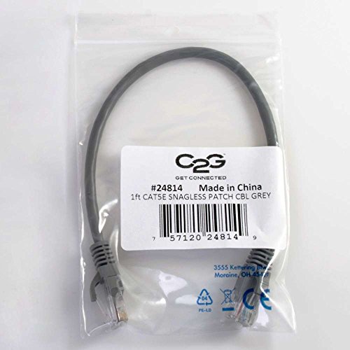 Image of C2G /Cables to Go 00482 Cat5e Snagless Unshielded (UTP) Network Patch Cable