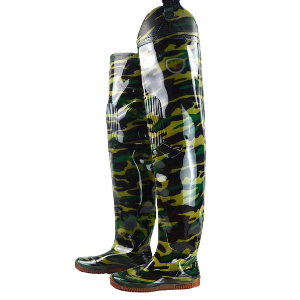 Watstiefel 80 cm Lange Reissämling-Angel-Gesäß-Watstiefel, verlängerte und verdickte knielange PVC-Regenstiefel