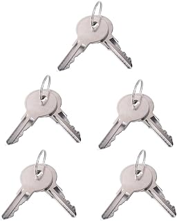 CH751 Key Replacement Universal Keys Compatible with RV Campers, Storage Lockers, Boats, Display Cases, T-Handles, Side Boxes (10 Keys)