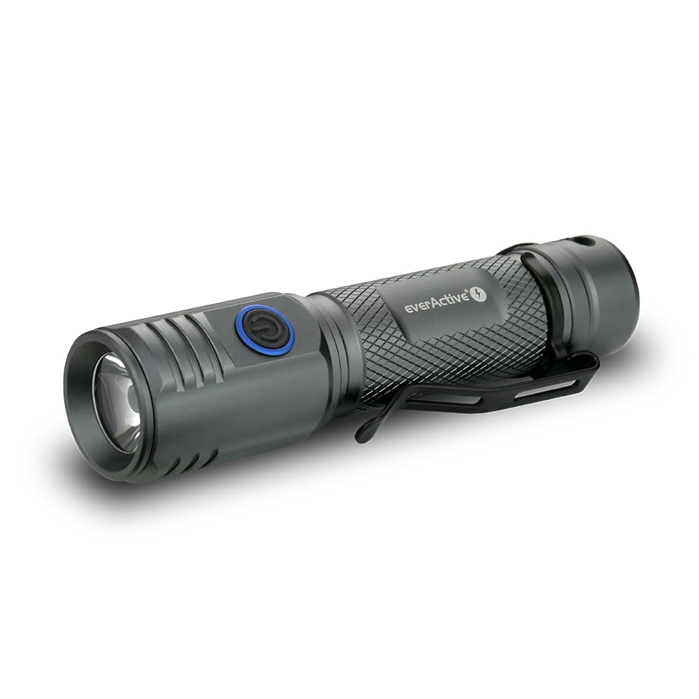 everActive Latarka LED, 5 trybów pracy, wydajna, 2000 lumenów, możliwość ponownego ładowania, model: FL-2000R Buddy