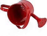 For Mini Watering Can, 700ml Small Plastic Watering Pot with Handle for Indoor Plants, Cute Candy Color Garden Watering Can for Children Succulents Flowers(Red)
