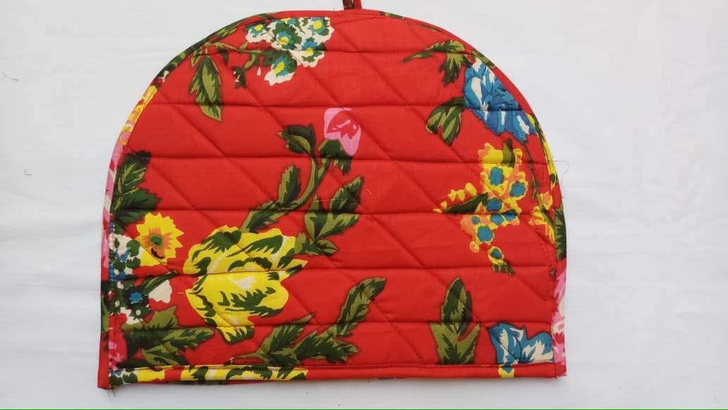 Fashionmart Mandala Tea Cozy Blue Cotton Tea Kettle Warmer Pot Cover Hot Coffee Cover Handmade Kitchen Decor