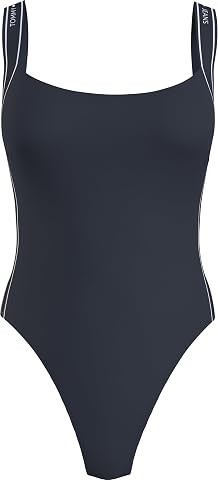 Tommy Hilfiger Scoop Back One Piece Mayo Kadın