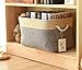 TheWarmHome Fabric Storage Bins Baskets for Organizing, Large Sturdy Storage Basket W/Handles, Decorative Foldable Storage Baskets for Shelves Closet Nursery Toy (Large - 3 Pack 15.7L×11.8W×8.3H)