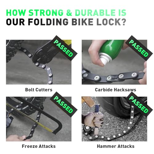 VitoUrbane Folding Combination Lock