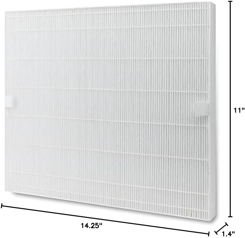 Nispira Air108 Filter Replacement For Oreck AirInstinct Air Purifier 75,100,108,109,150, 200 True HEPA with Carbon 1 Pack