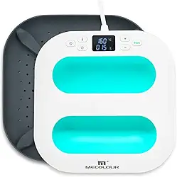 prensa termica A4 23x23cm Sublimação Transfer Camiseta Dtf (Azul 220v)