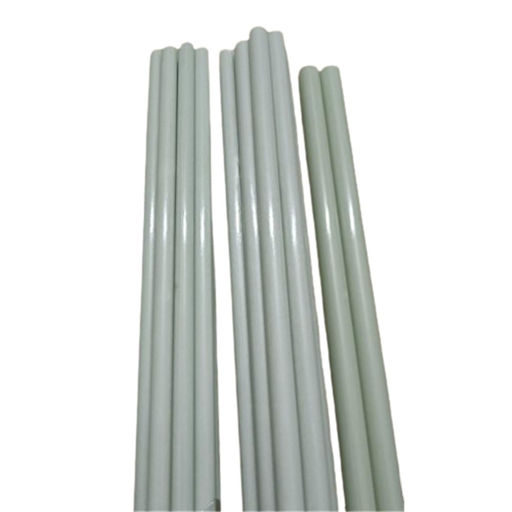 10 szt. Białych prętów z włókna szklanego - długość 50 cm, prętów nośnych z litego włókna szklanego(7.0x500mm)