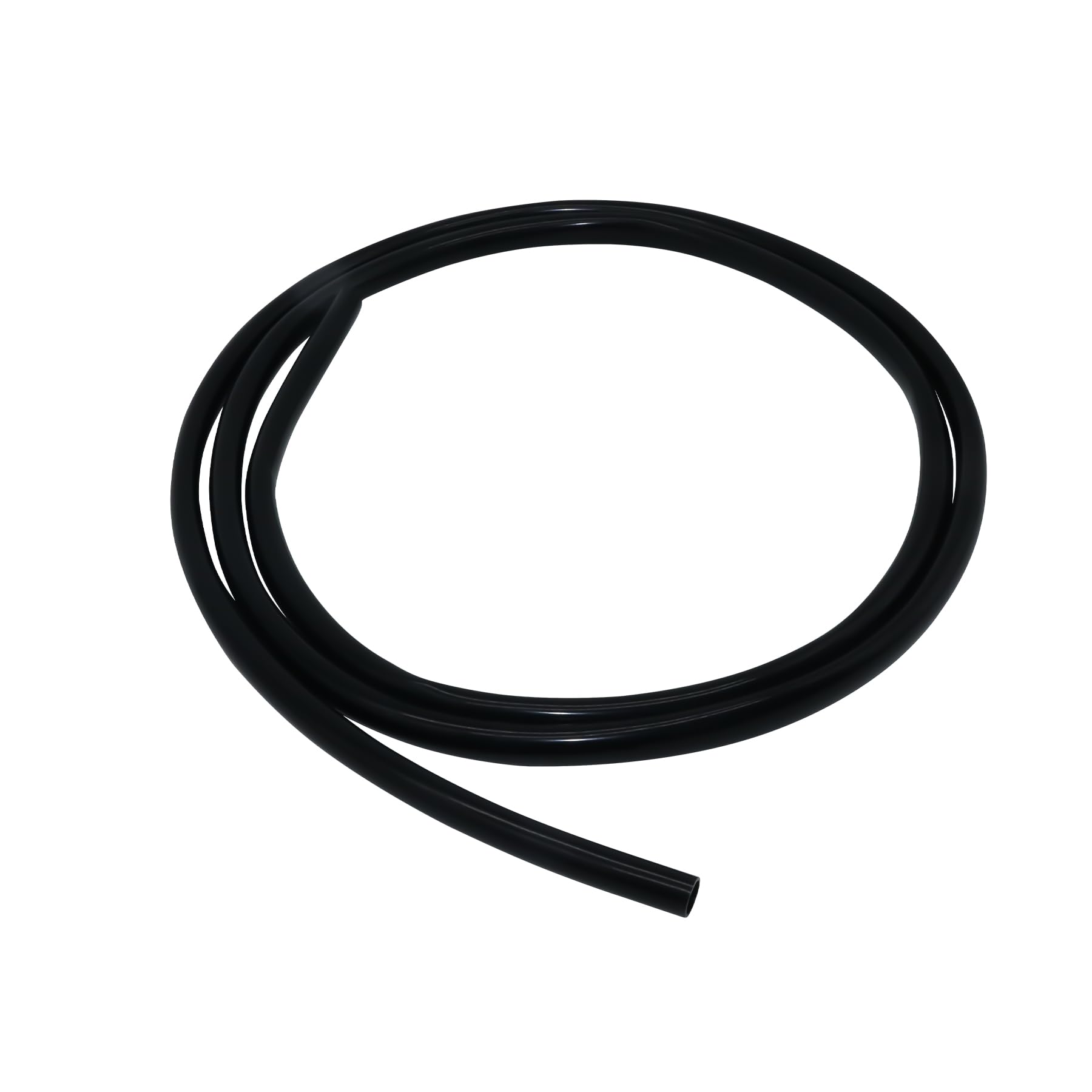 iMeistek Silicone Tube, 9mm ID X 11mm OD 2M, Flexible Silicone Tubing Water Air Hose Pipe for Pump Transfer Black