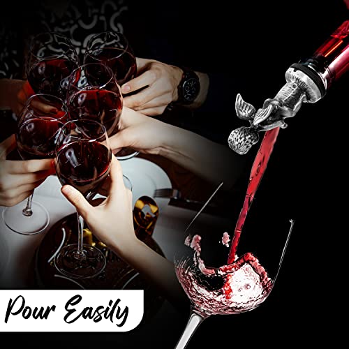 Pee Boy Wine Pourer For Wine Bottles, Funny Bar Liquor Bottle Pourer Stainless Steel Liquor Pour Spout For Liquor Bottles, Speed Pourer Wine Areator Spout Bottle Pourer For Alcohol #TOP5