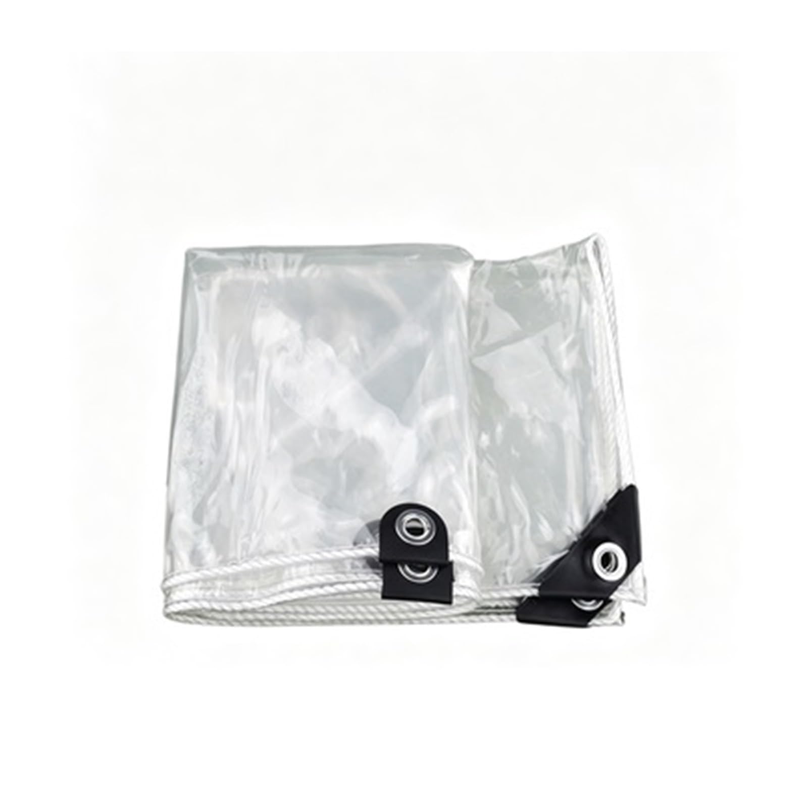 1PC 0.55MM Thick Transparent PVC Tarpaulin Garden Plant Shed Waterproof Pergola Canope Rainproof Shade Tarp(B,3 * 1.4)