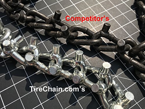 Tirechain.com Polaris Rzr S/4 800/ 900Xp, 11-14 (R) 27X11-12 Atv Utv Stud Tire Chains #TOP4