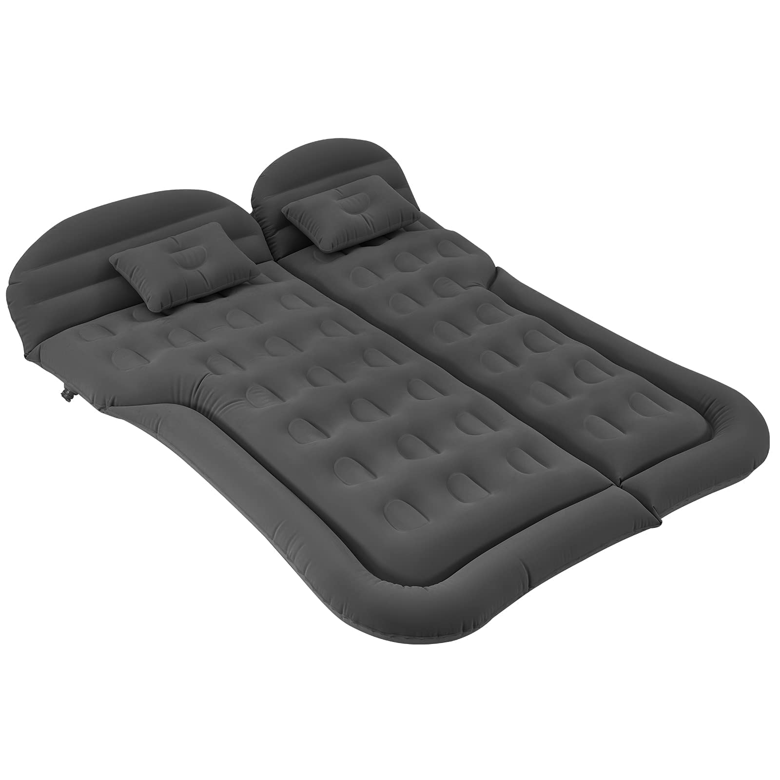 Amazon Co Jp Kingcamp 車中泊マット エアーマット 12cm厚さ 衝突防止 体圧分散 通気性 枕2個付き 電動ポンプ付き 175x130cm キャンプマット しゃちゅうはく マット マットレス エアーベッド キャンプ 車用ベッド 車載 エアーマット 後部座席マット ベッドキット