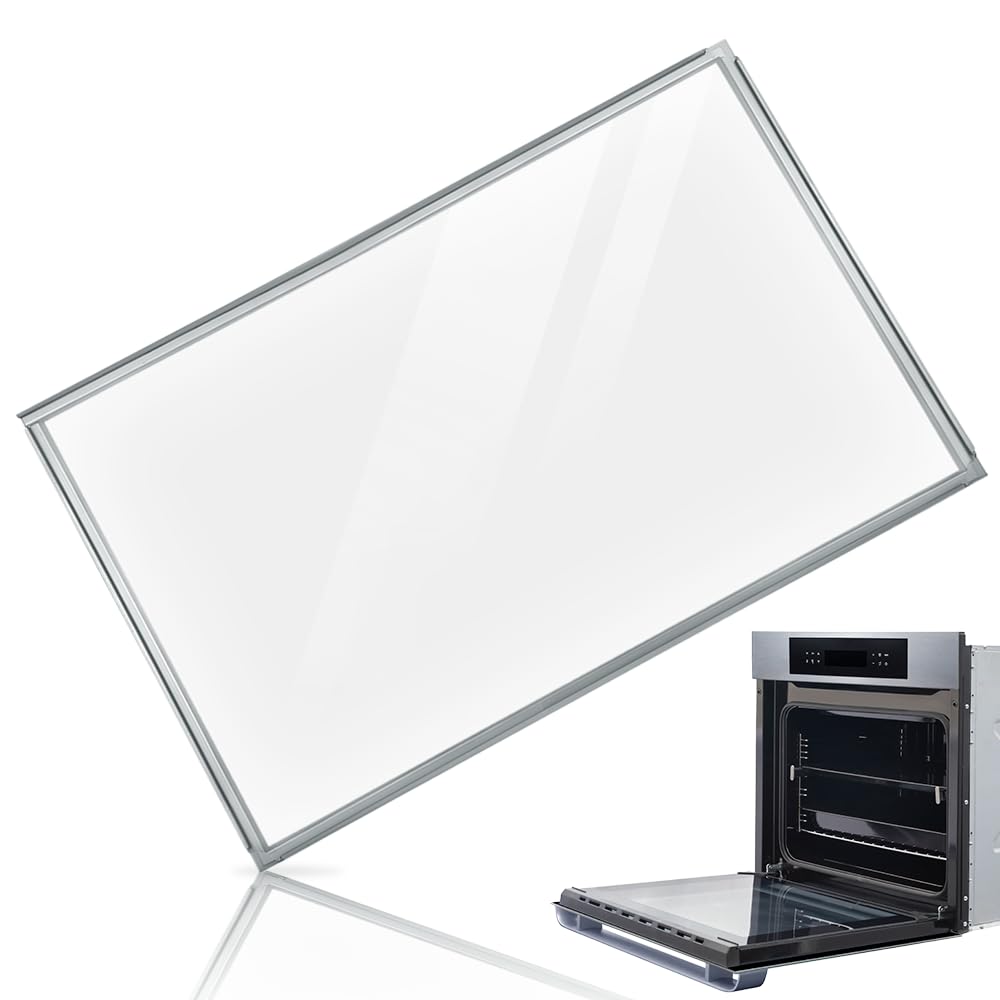 WB56X22160 - Cristal de puerta interior para estufas eléctricas GE, horno de pared, estufa de gas, horno eléctrico, compatible con horno Hotpoint, RCA y Kenmore, números de pieza: WB55T10191,