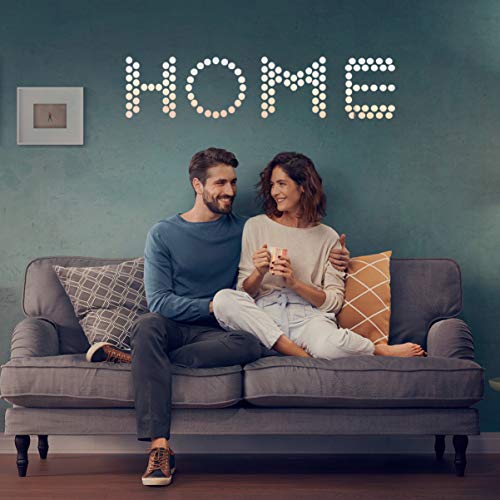 Adesivo de parede criativo para espelho BESPORTBLE, adesivo de parede com espelho de cristal tridime