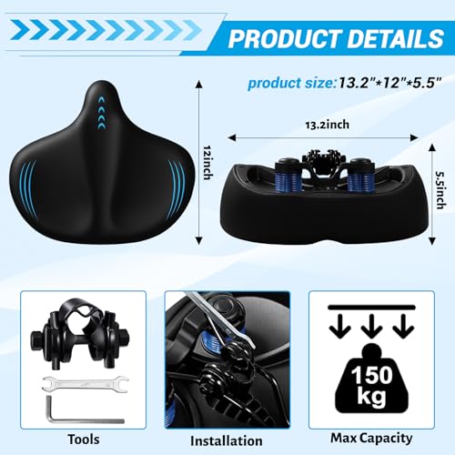 2026 Ultra-Wide Memory Foam Seat