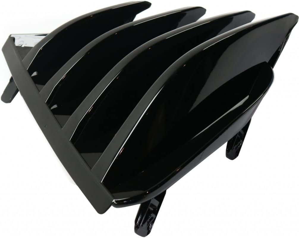 For Toyota Corolla 2017 2018 2019 Bumper Cover Grille Passenger Side | Outer | SE/XSE Models | Black | Next to Daytime Running Light | Replacement For TO1039203 | 8148102680