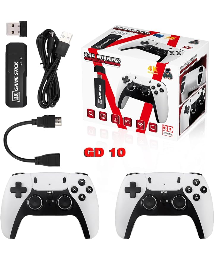 Retro Gaming Console,Retro Game Console,Nostalgia Stick Game,Plug and Play Video Game Stick Built in 50000+ Games,Consoles with Dual 2.4G Wireless Controllers. (64G) (B0D5WHYKXP) Amazon Price History, Amazon Price Tracker