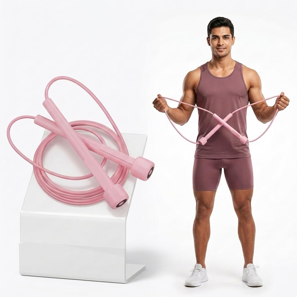Skipping Rope for Men Gym Women Kids Adjustable Jump rope-image-16