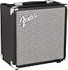 Fender Rumble 15, Bass Amp, 15W, Suitable For Electric Bass Guitar, Small/Compact Bass Practice Amp, Black/Silver #2