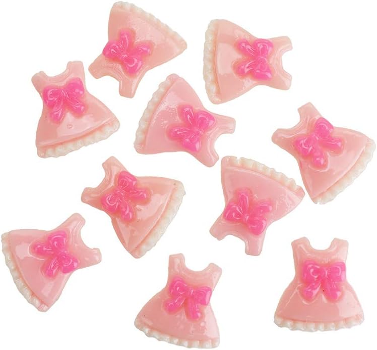 Homeford Baby Shower Baby Clothing Table Scatter, 3/4-Inch, 10-Count (Pink)