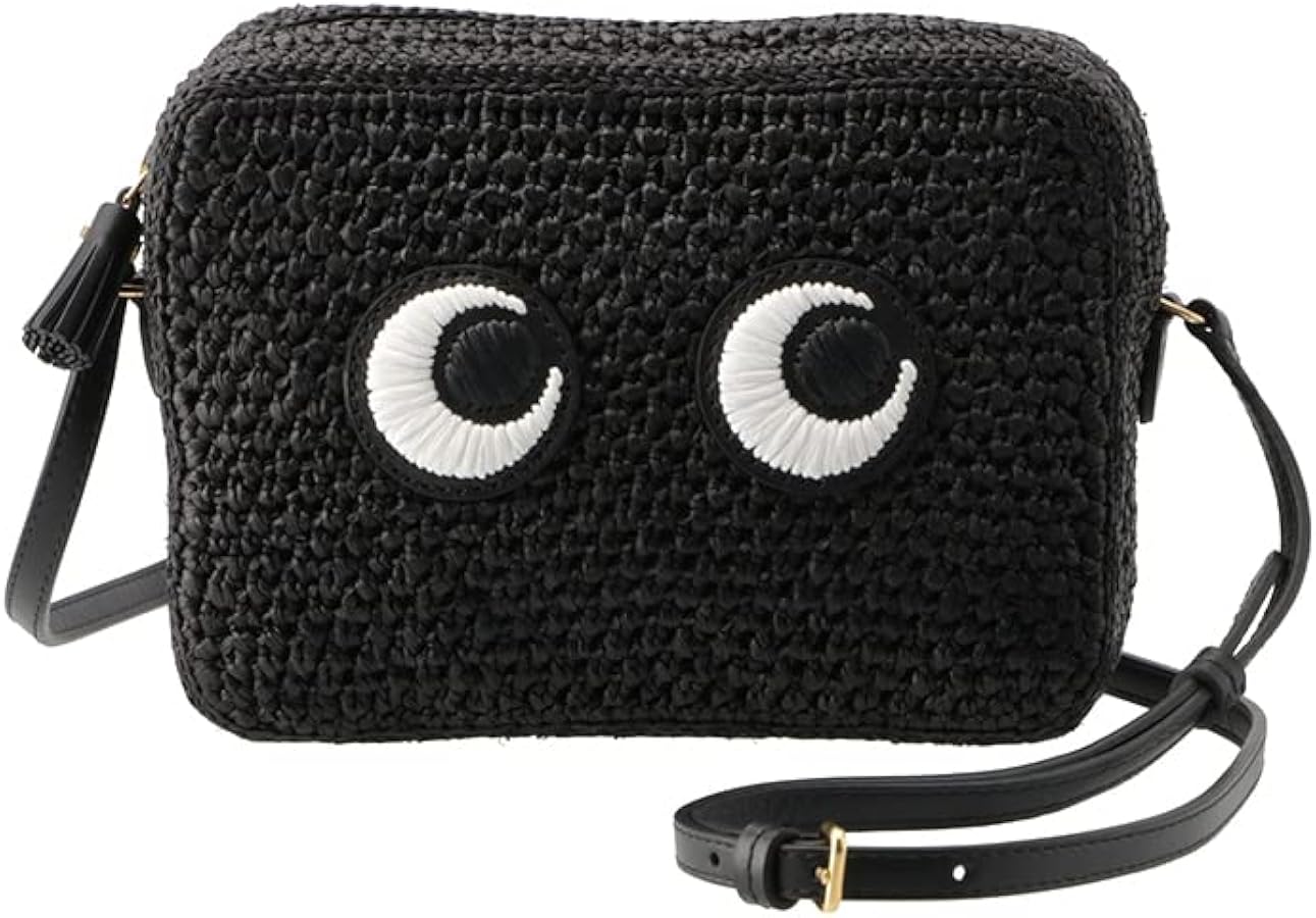 【ANYA HANDMARCH】 eyes ラフィア クロスボディ バッグ Amazon | [Anya Hindmarch] [アニヤハインドマーチ] ショルダー
