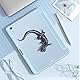 3D Gecko-Form Aufkleber Selbstklebend Reflektierend Wasserdicht Abziehbilder für Auto LKW Motorrad Fenster Stoßstange Wand, Grau