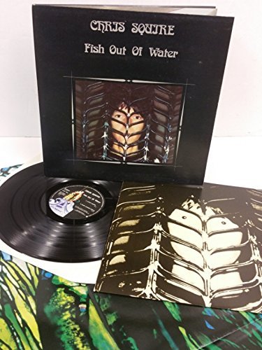CHRIS SQUIRE fish out of water, gatefold, poster, K 50203
