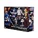 Sonic 3 Movie Action Figures 2.5-Inch Movie Collector Toy Figure Multi-Pack, Wave #3 Includes Sonic, Gerald Robotnik, Super S, Buzzbomber & Burrito Drone- Officially Licensed Toys