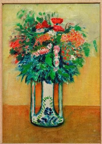 Petit bouquet par August Macke affiche toile art portrait inspirant