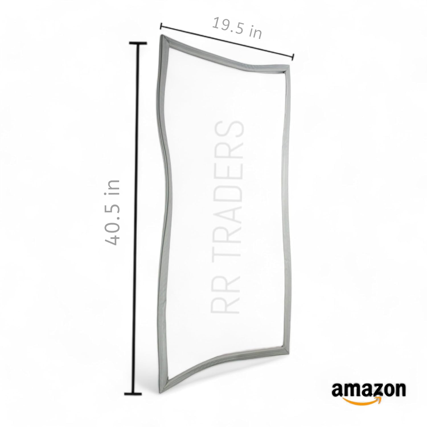 Refrigerator Door Gasket for LG Star 1 Fridge | Non-magnatic Premium PVC Rubber Seal (40.5 in x 19.5 in) | Compatible with Single Door Model (165-180 L) | Match & Buy — Amazon image 2
