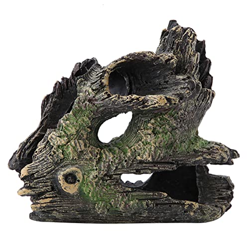 Akwarium Driftwood Dekoracja Pień drzewa żywicznego do akwarium Shrimp Nest Shuttle Finder Hippie Shelter (ST-004C)