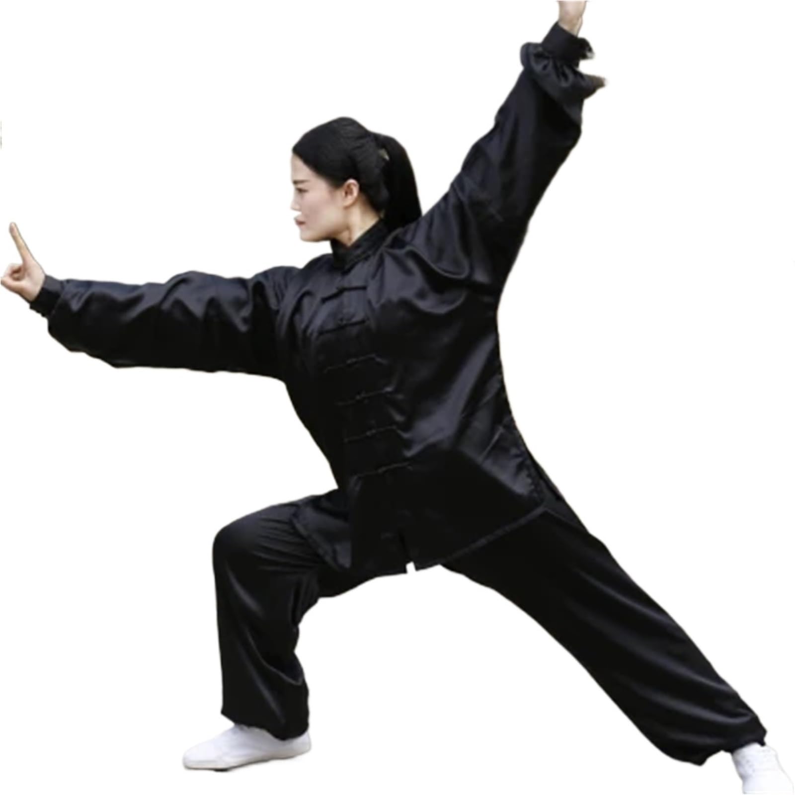 Uniformes de Boxe Tachi traditionnels en tissu imitation soyeux - 8