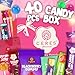 International Snack Candy Box 40 Pcs, Rare Foreign Candies Assortment For Families, Variety Pack for Halloween