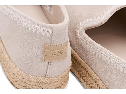Image of TOMS Women's Carolina Slip-on Espadrille, Leather Upper