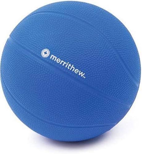 Merrithew Mini pelota de ejercicios de estabilidad de espuma, 7.5 pulgadas, azul