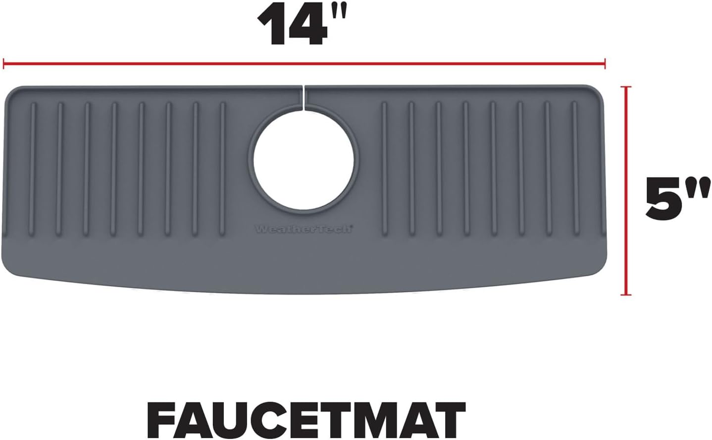 FaucetMat Duo - Protect Your Kitchen & Bathroom Counters -