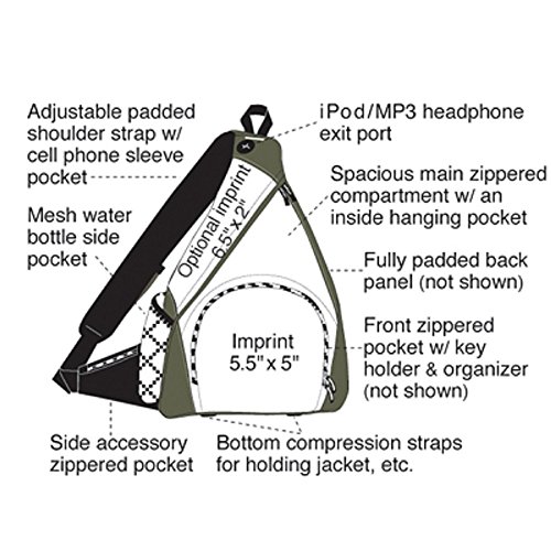 Yen's Mono-Strap Backpack, 6BP-052
