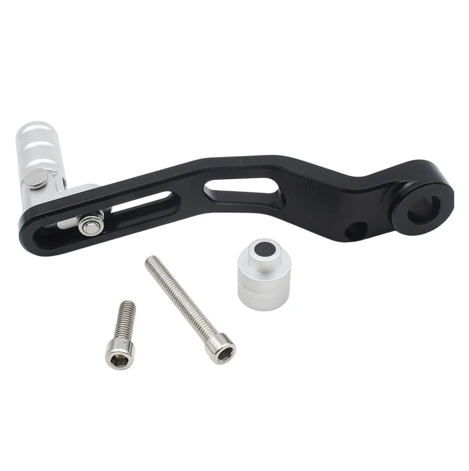 Gconla Silver Motorcycle Gear Shifter Lever Motorcycle Accessories Gear Shift Lever Shifter Pedal Toe Peg Foot Pegs Brake Gearchange Strong Construction For Trident