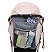 ViVidLife Kinderwagen Organizer, Universal Einkaufsnetz Kinderwagentasche Wickeltasche Sportwagen Buggy Organizer Netz Taschen für Spielzeug, Windeln, Trinkflaschen, Handys und andere Babysachen