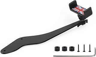 Frezon Suporte de telefone para carro para MINI Cooper R50/R52/R53 Vermelho