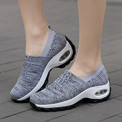 Tênis ortopédicos femininos | caminhada sem cadarço caminhada ortopédicos para mulheres | Mocassins