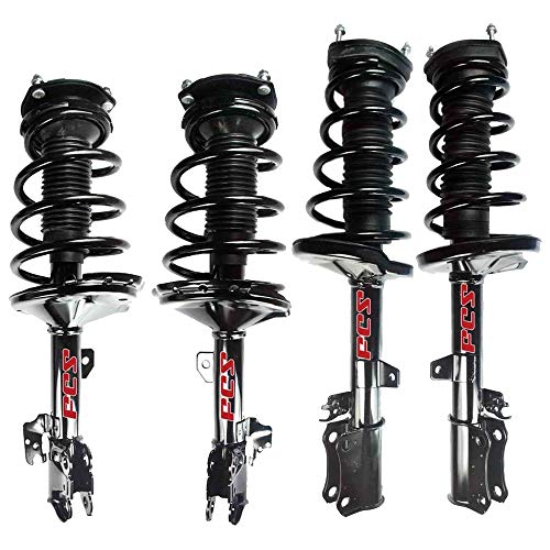FCS Front & Rear Strut and Coil Springs Kit For Toyota Highlander Automatic